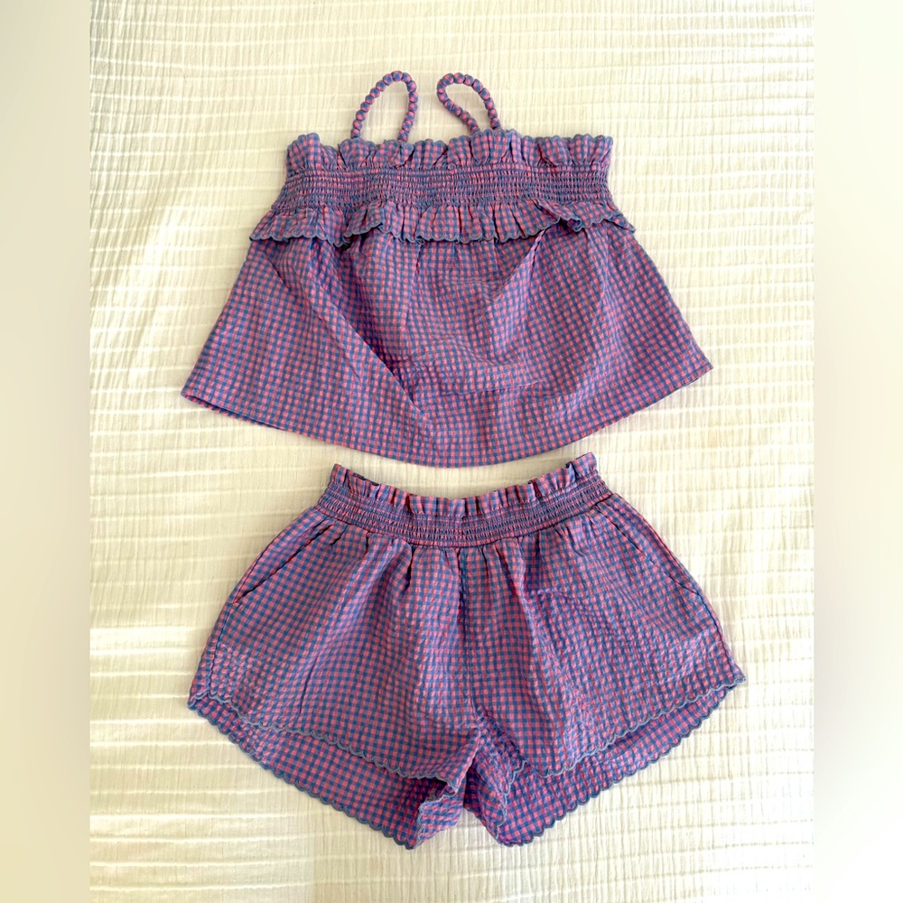 Crewcuts Gingham Set girls size 10